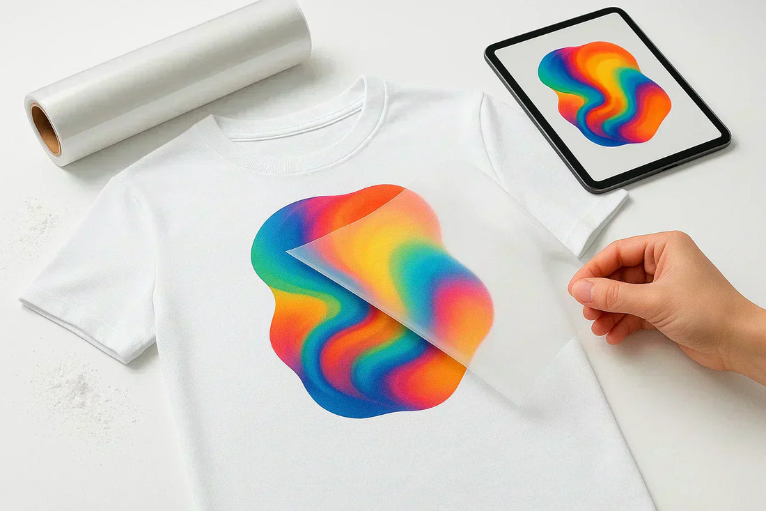 DTF-Druck auf T-Shirt