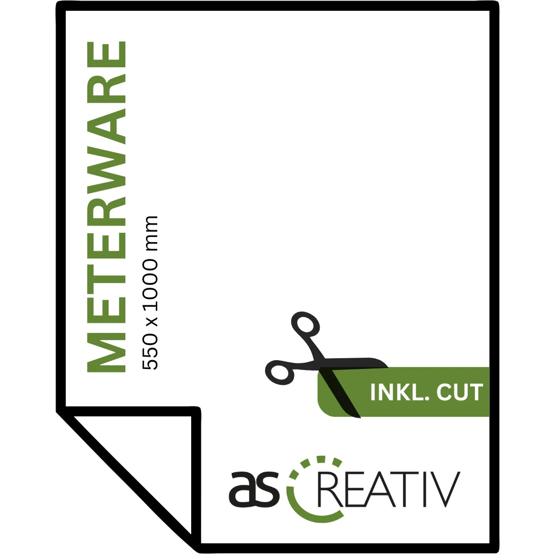 DTF-Transfer inkl. Cut Meterware